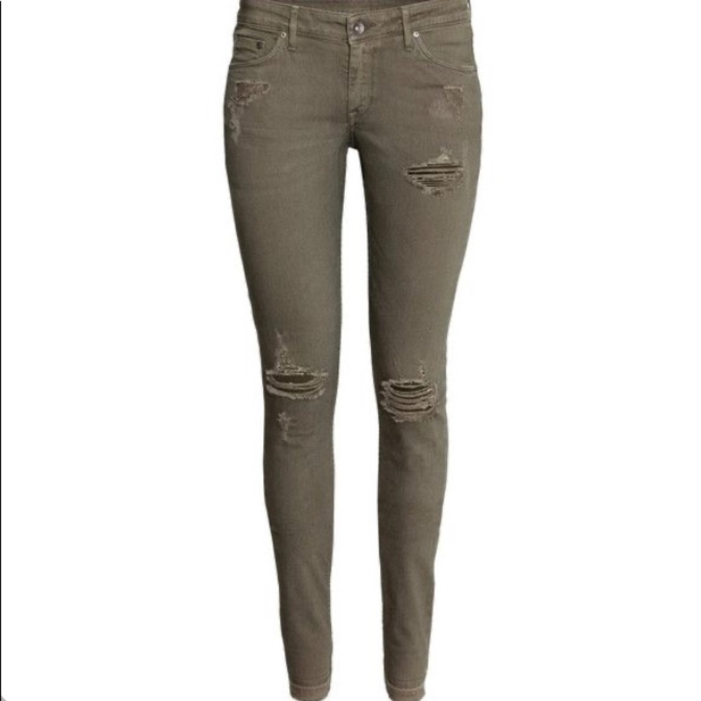 Distressed Pants